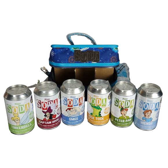 BLACK FRIDAY SALE Funko Loungefly Disney Cooler Set W/ Soda cans & Chance CHASE - Picture 1 of 11